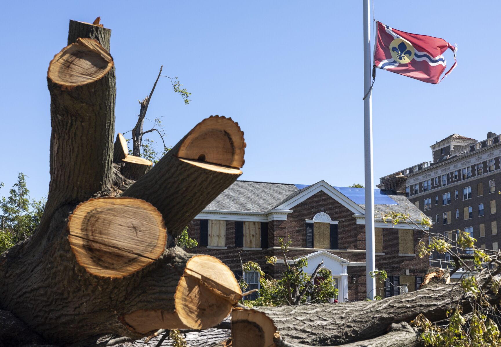 Cleanup continues on damage caused by May 15, 2025 tornado in St. Louis